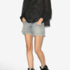 Balskee High-Top-Sneakers mit Keilabsatz aus Leder Balskee High-Top-Sneakers mit Keilabsatz aus Leder