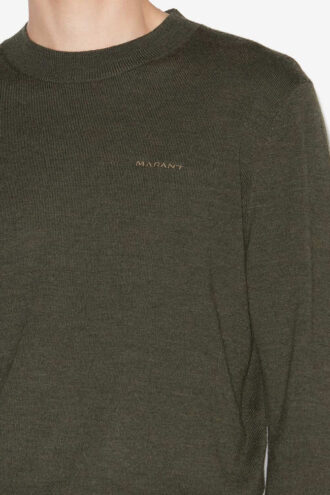 Basile Merinowollpullover mit Logo