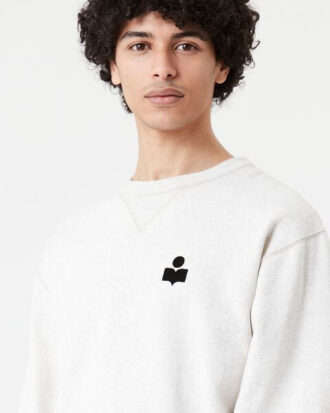 Baumwoll-Sweatshirt mit langen Ärmeln