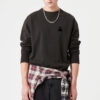 Baumwoll-Sweatshirt mit langen Ärmeln Baumwoll-Sweatshirt mit langen Ärmeln