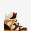 Bekett Leder-Sneaker mit Keilabsatz
