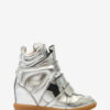 Bekett Leder-Sneaker mit Keilabsatz