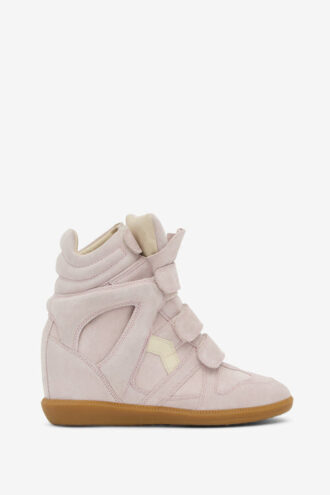 Bekett Leder-Sneaker mit Keilabsatz