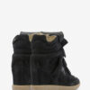 Bekett Leder-Sneaker mit Keilabsatz