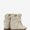 Bekett Leder-Sneaker mit Keilabsatz