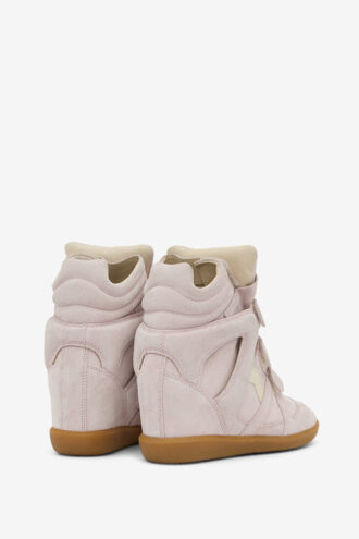 Bekett Leder-Sneaker mit Keilabsatz