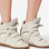 Bekett Leder-Sneaker mit Keilabsatz