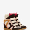 Bekett Leder-Sneaker mit Keilabsatz
