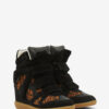 Bekett Leder-Sneaker mit Keilabsatz