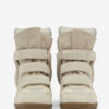 Bekett Leder-Sneaker mit Keilabsatz