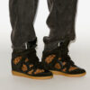 Bekett Leder-Sneaker mit Keilabsatz