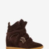 Bekett Sneakers mit Keilabsatz aus Wildleder