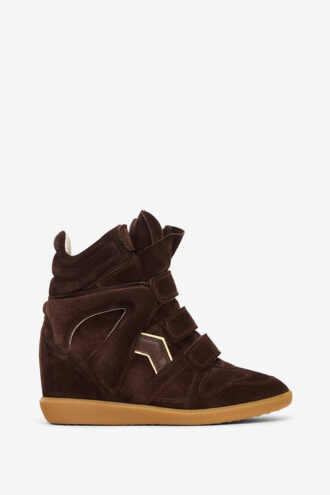 Bekett Sneakers mit Keilabsatz aus Wildleder