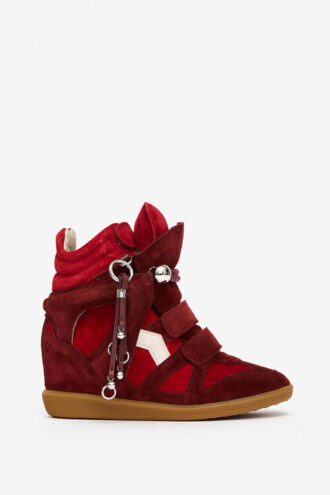Bekett Sneakers mit Keilabsatz aus Wildleder