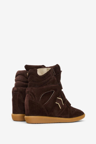 Bekett Sneakers mit Keilabsatz aus Wildleder