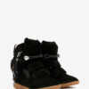 Bekett Sneakers mit Nieten und Keilabsatz