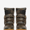 Bekett Vintage-Leder-Sneaker mit Keilabsatz