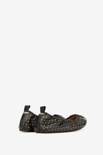 Belna Ballerinas aus Leder mit Nieten