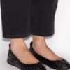 Belna Ballerinas aus Leder mit Nieten Belna Ballerinas aus Leder mit Nieten