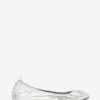 Belna Metallic-Ballettschuhe aus Lammleder