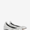 Belna Metallic-Ballettschuhe aus Lammleder