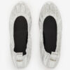 Belna Metallic-Ballettschuhe aus Lammleder