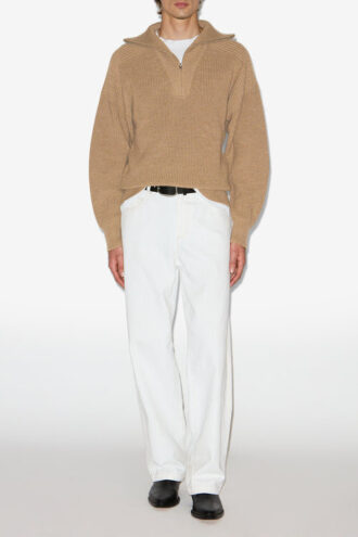 Benny Wollpullover mit Reißverschlusskragen Benny Wollpullover mit Reißverschlusskragen
