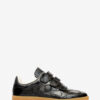 Beth Low-Top-Sneaker aus geprägtem Leder Beth Low-Top-Sneaker aus geprägtem Leder