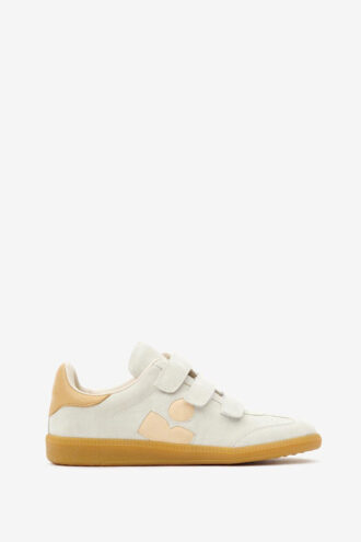 Beth Low-Top-Sneaker aus Wildleder und Kalbsleder