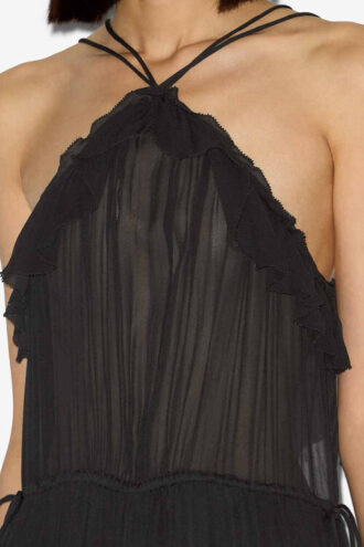 Betty Kurzes Kreppkleid