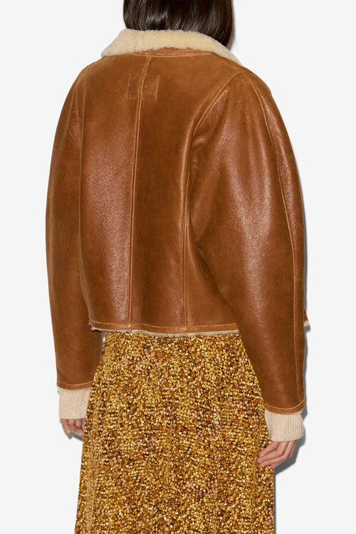 Blondine Lammfelljacke Blondine Lammfelljacke