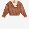 Blondine Lammfelljacke Blondine Lammfelljacke