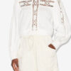 Bluse aus Baumwoll-Leinen-Mischung Valmira Bluse aus Baumwoll-Leinen-Mischung Valmira