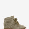 Bobby Sneakers aus Wildleder mit Keilabsatz