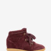 Bobby Sneakers aus Wildleder mit Keilabsatz