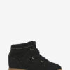 Bobby Sneakers aus Wildleder mit Keilabsatz Bobby Sneakers aus Wildleder mit Keilabsatz