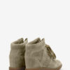 Bobby Sneakers aus Wildleder mit Keilabsatz