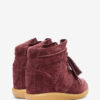 Bobby Sneakers aus Wildleder mit Keilabsatz