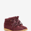 Bobby Sneakers aus Wildleder mit Keilabsatz