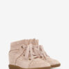 Bobby Sneakers mit Keilabsatz aus perforiertem Wildleder Bobby Sneakers mit Keilabsatz aus perforiertem Wildleder