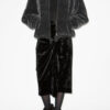Bomberjacke Abelina aus Burnout-Samt Bomberjacke Abelina aus Burnout-Samt