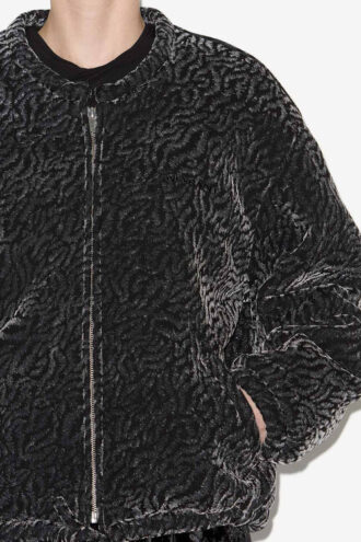 Bomberjacke Abelina aus Burnout-Samt