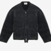 Bomberjacke Abelina aus Burnout-Samt Bomberjacke Abelina aus Burnout-Samt