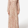 Briane Langes Kleid aus geknittertem Musselin Briane Langes Kleid aus geknittertem Musselin