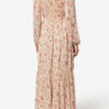 Briane Langes Kleid aus geknittertem Musselin Briane Langes Kleid aus geknittertem Musselin