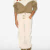 Brinley Denim-Hose mit hoher Taille Brinley Denim-Hose mit hoher Taille