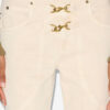 Brinley Denim-Hose mit hoher Taille Brinley Denim-Hose mit hoher Taille