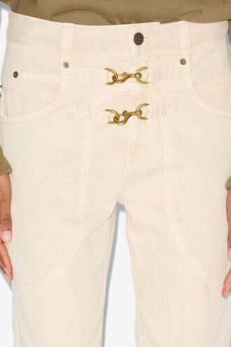 Brinley Denim-Hose mit hoher Taille Brinley Denim-Hose mit hoher Taille