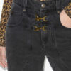 Brinley Denim-Hose mit hoher Taille Brinley Denim-Hose mit hoher Taille