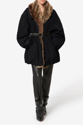 Cardine Parka mit Kunstfellfutter